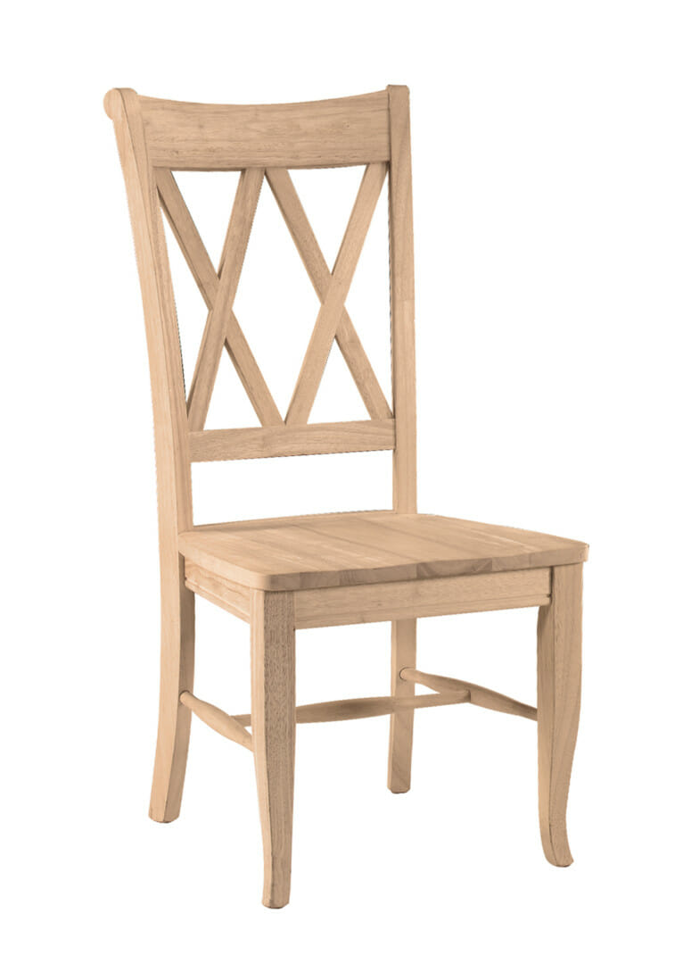 Double X Back Farm Chair